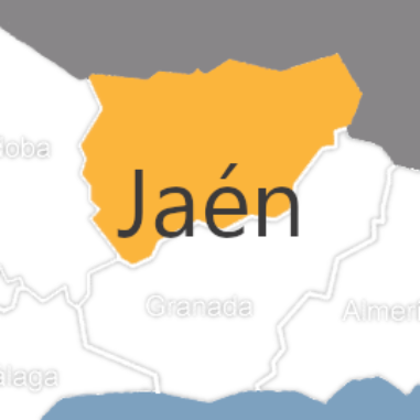 Mapa Provincia Jaen