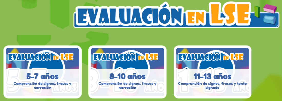 Material Educativo Escolar en LSE 3 Evaluacion En Lse