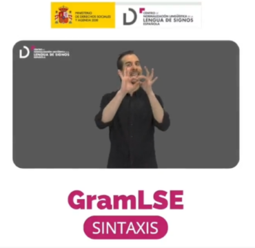 Gramática de la Lengua de Signos Española (GramLSE) 1 Gramlse
