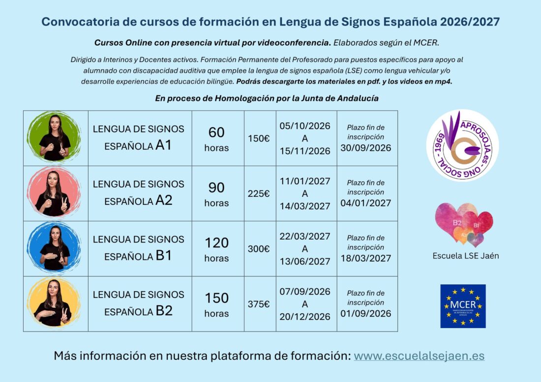 Cartel H Convocatoria Plan Formacion V2026